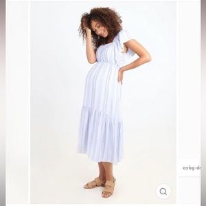 Ingrid and Isabel Maternity dress